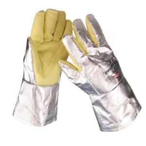 Găng tay chịu nhiệt 500 độ C màu vàng GT615-131