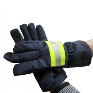 Găng tay chữa cháy xanh đen GT615-136