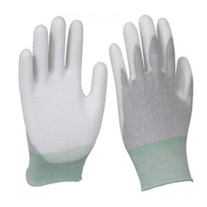 Găng tay sợi Carbon phủ PU lòng bàn (chống tĩnh điện) GT615-226