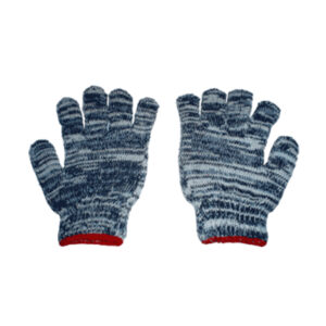 Găng tay sợi màu muối tiêu 45g GT615-98