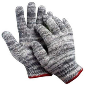 Găng tay sợi màu muối tiêu 80g GT615-106