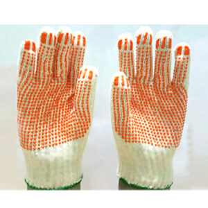 Găng tay sợi phủ hạt nhựa 70g GT615-111
